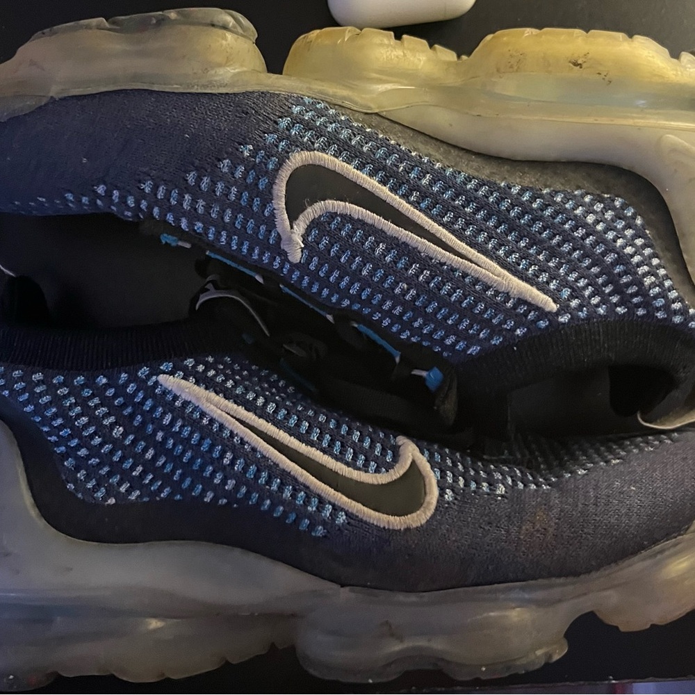 Nike Blue and White Sneakers